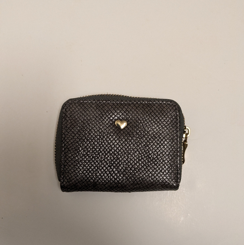 PORTABLE LADIES BLACK WALLET
